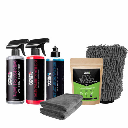 WASH&WHIPS New Car Care Kit - Speedlogix