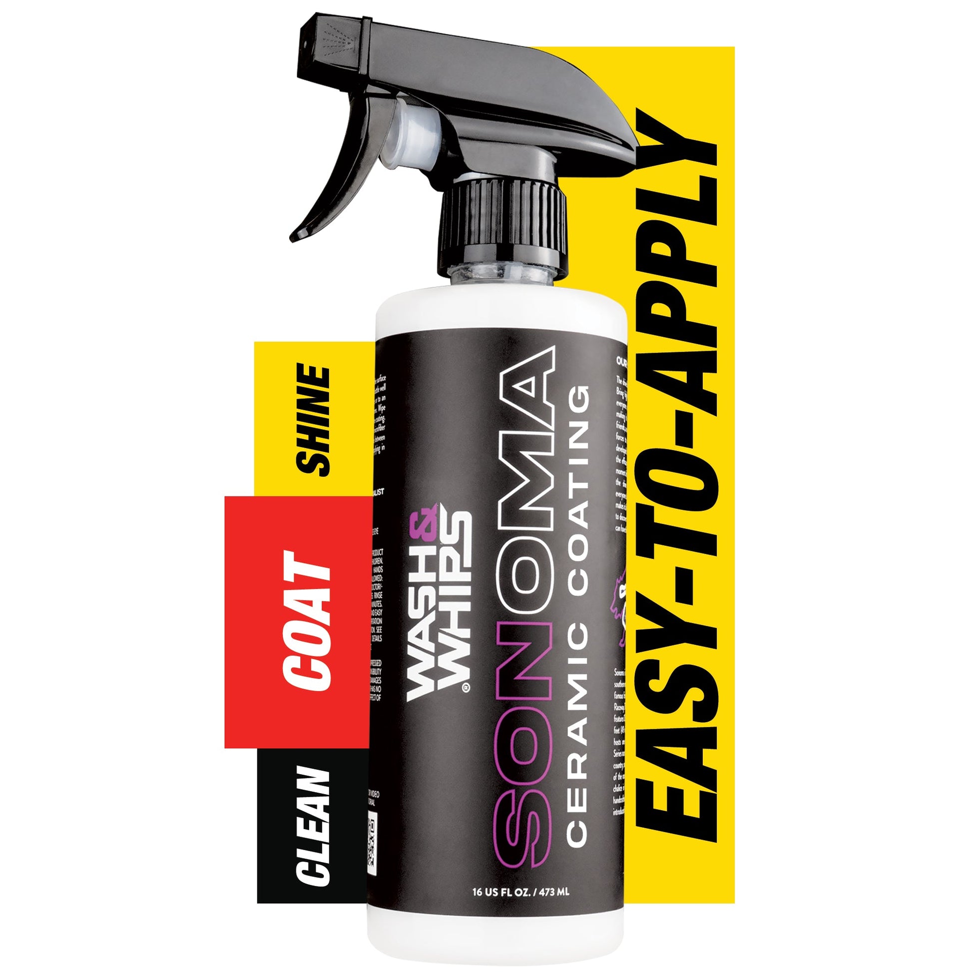 WASH&WHIPS Sonoma Ceramic Finishing Coating Spray - 9H - Speedlogix