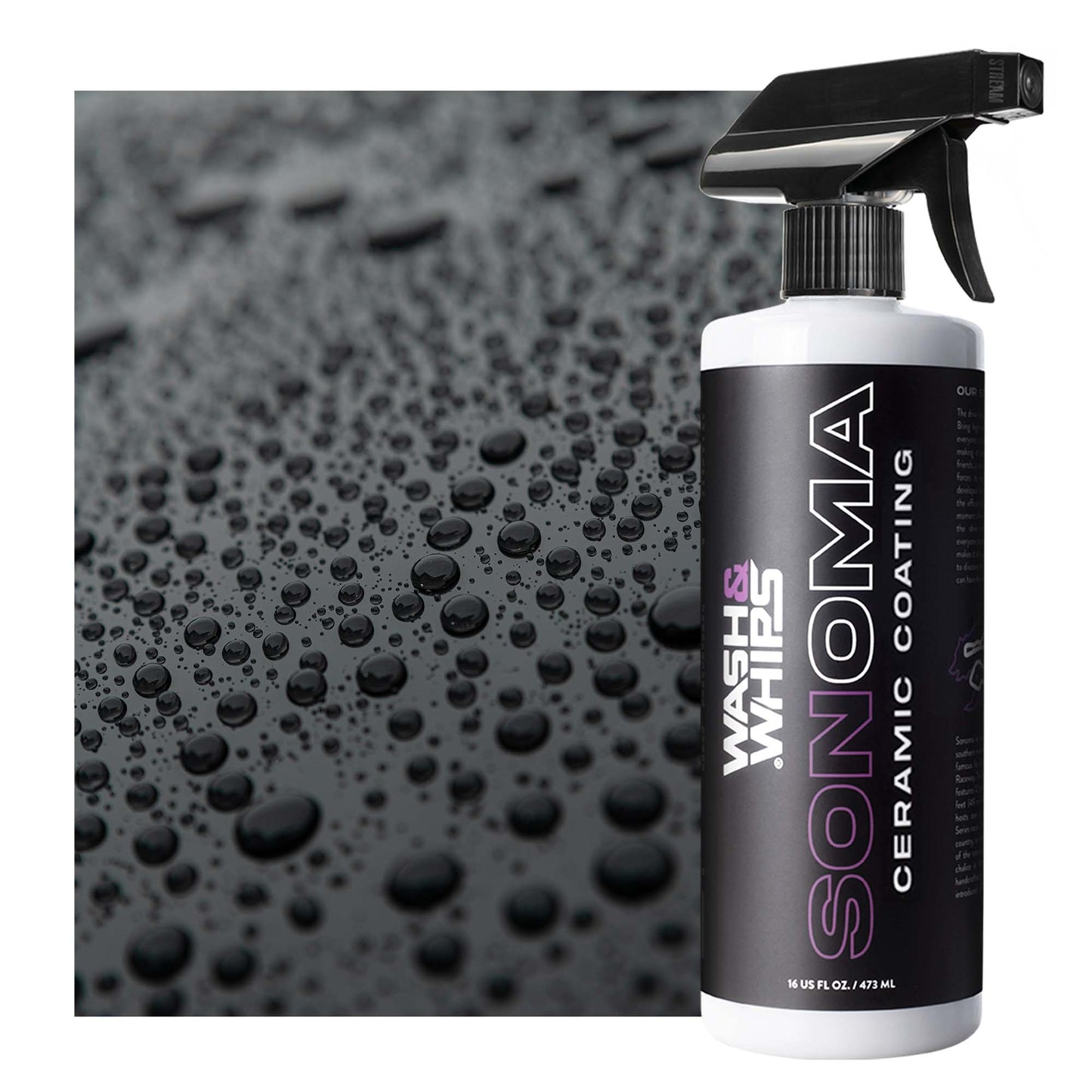WASH&WHIPS Sonoma Ceramic Finishing Coating Spray - 9H - Speedlogix