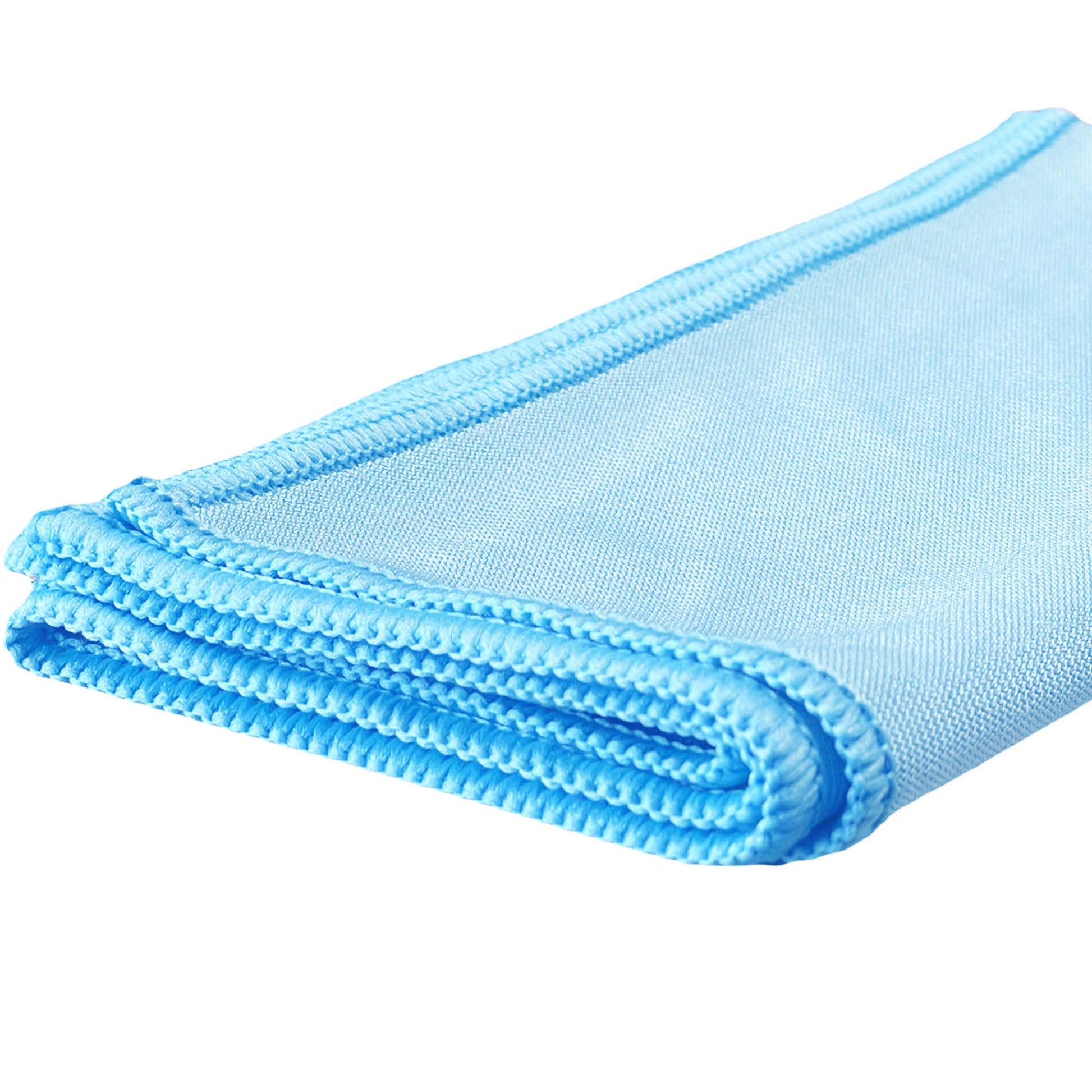 WASH&WHIPS Wipe Once Microfiber Glass Cleaning Cloth Pro - 3 Pack - Speedlogix