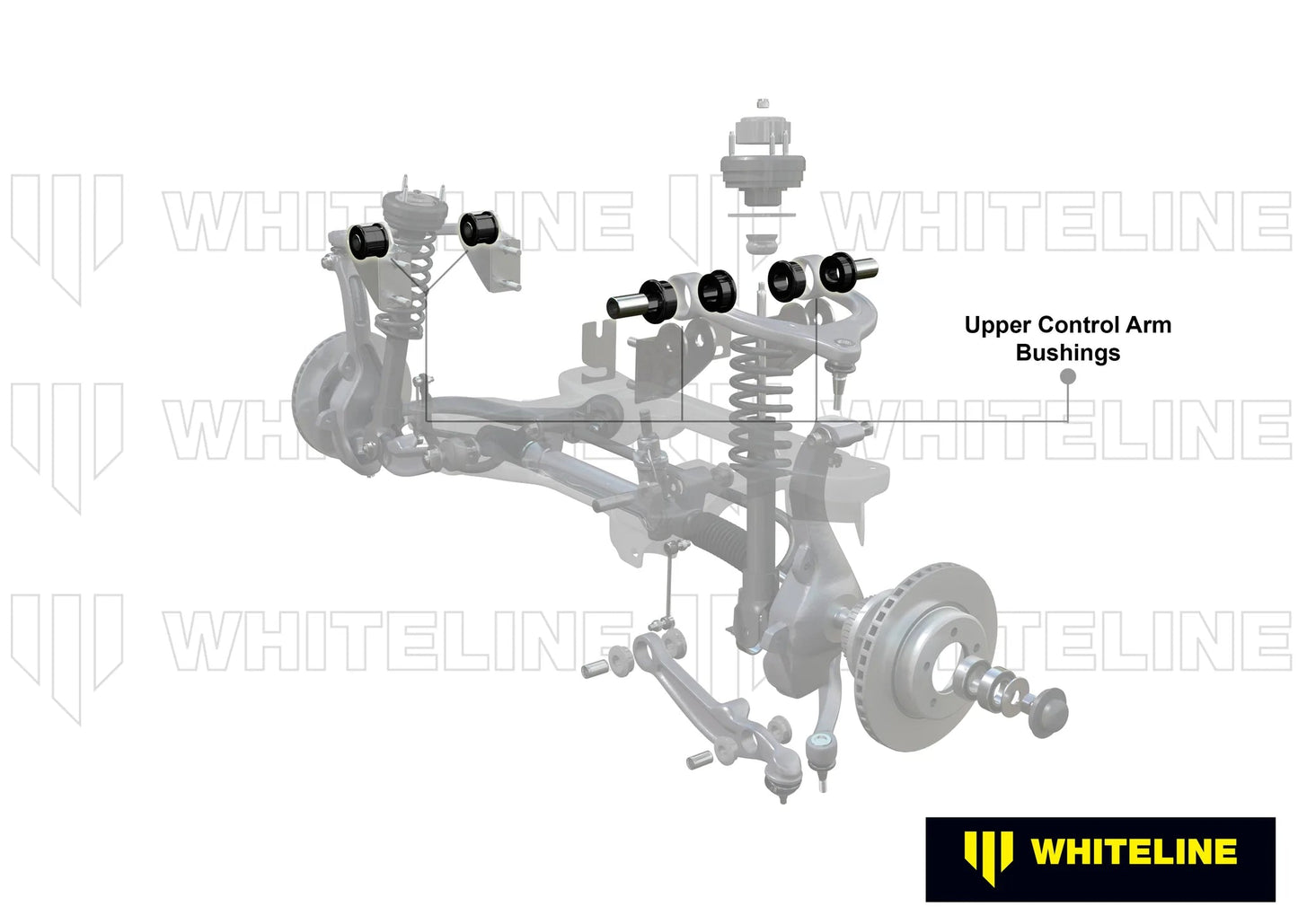 Whiteline Front Upper Control Arm Inner Bushings 2005 - 2010 Challenger/Charger - Speedlogix