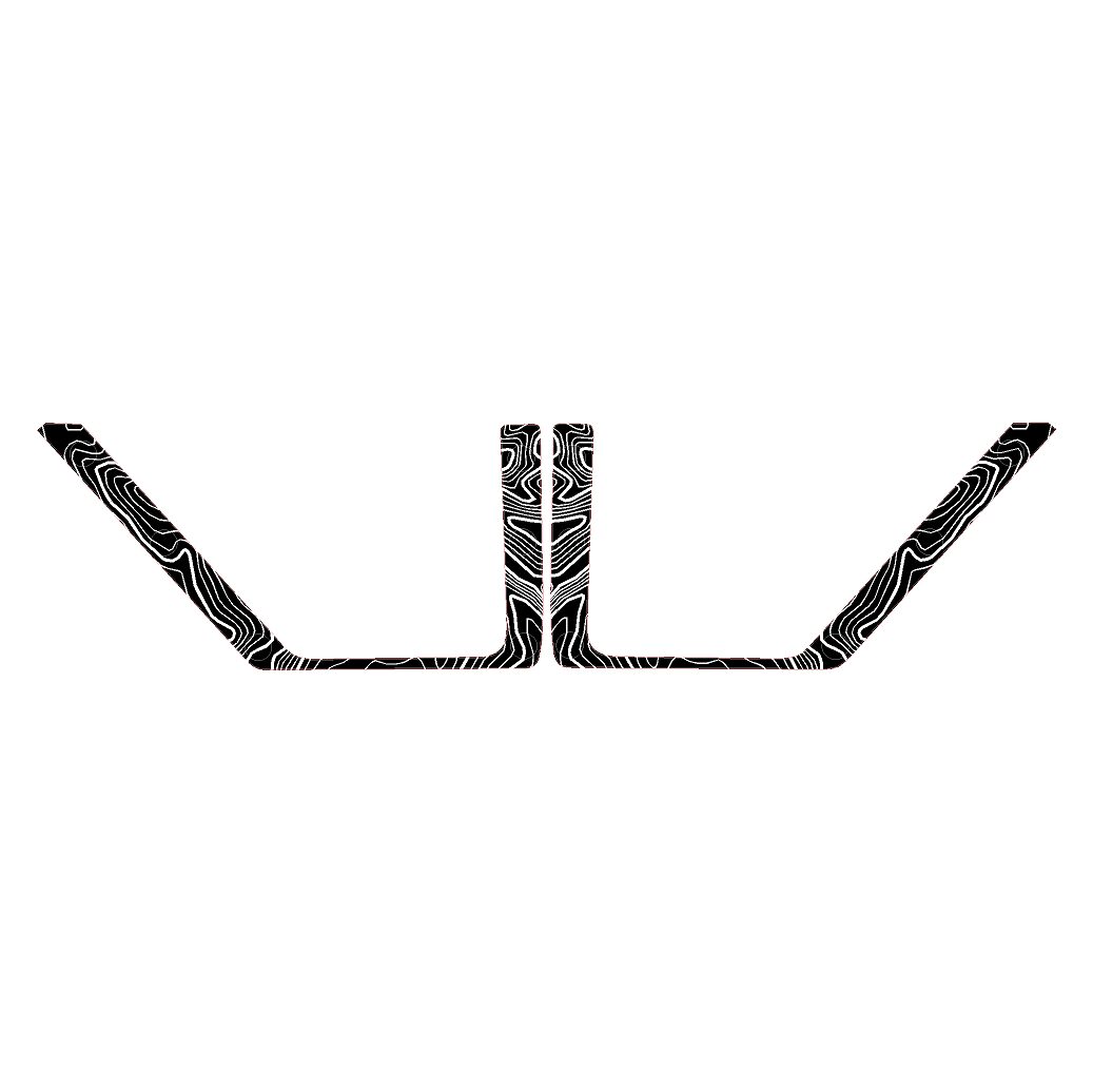 Topo Rear Door Net Trim Overlay Kit (Printed Series) - 2021+ Bronco