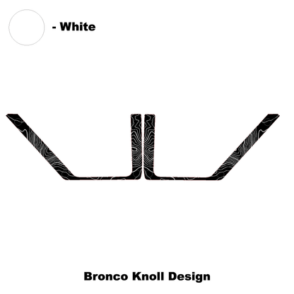 Topo Rear Door Net Trim Overlay Kit (Printed Series) - 2021+ Bronco