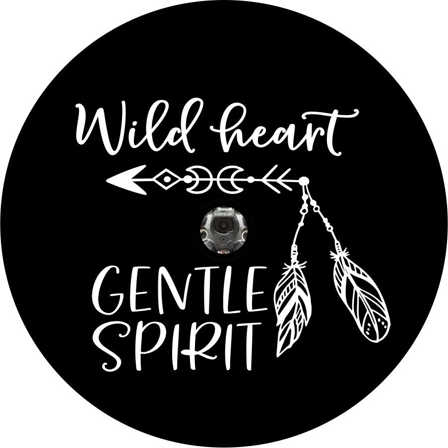 Wild Heart Gentle Spirit Arrow Bronco Spare Tire Cover - Speedlogix