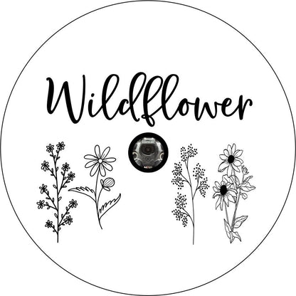 Wildflowers Bronco Spare Tire Cover - Speedlogix