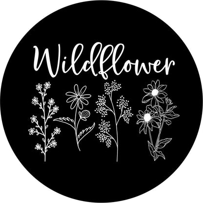 Wildflowers Bronco Spare Tire Cover - Speedlogix