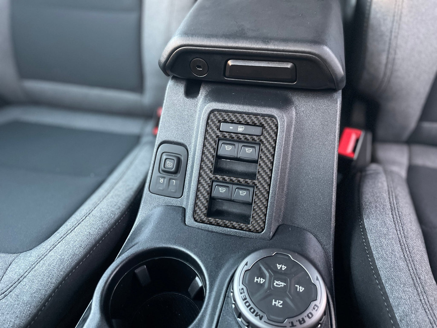 Window Control Switch Accent Overlay Fits 2021 - 2026 Ford Bronco - Speedlogix