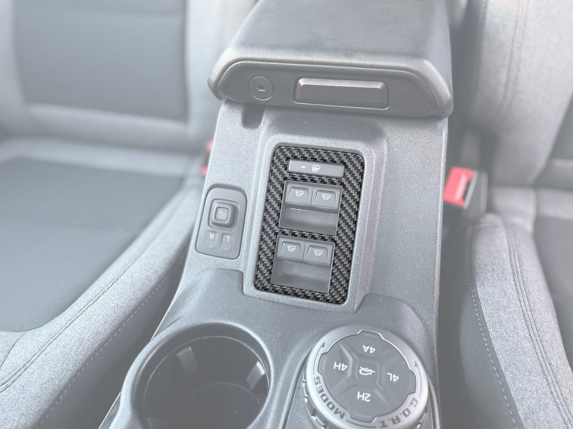 Window Control Switch Accent Overlay Fits 2021 - 2026 Ford Bronco - Speedlogix