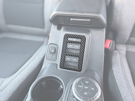 Window Control Switch Accent Overlay Fits 2021 - 2026 Ford Bronco - Speedlogix