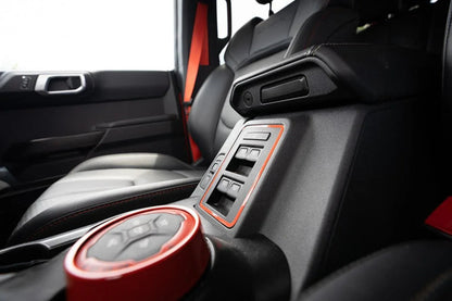 Window Switch Outline Overlay (Printed Series) - 2021+ Bronco - Speedlogix