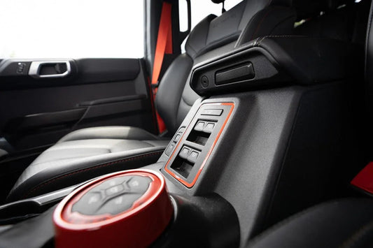 Window Switch Outline Overlay (Printed Series) - 2021+ Bronco - Speedlogix