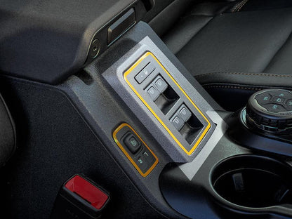 Window Switch Outline Overlay (Standard Series) - 2021+ Bronco - Speedlogix