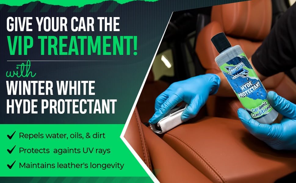 Winter White Car Wash & Detail Hyde Protectant Ceramic Conditioner (16 Fl oz) - Speedlogix