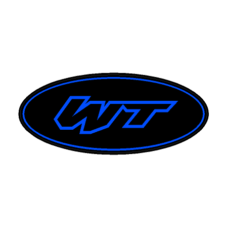 "WT" Rear Oval Emblem Overlays (Printed Series) - 2021 - 2023 Bronco Wildtrak - Speedlogix
