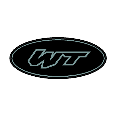 "WT" Rear Oval Emblem Overlays (Printed Series) - 2021 - 2023 Bronco Wildtrak - Speedlogix