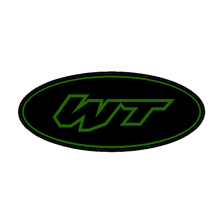 "WT" Rear Oval Emblem Overlays (Printed Series) - 2021 - 2023 Bronco Wildtrak - Speedlogix