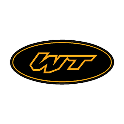 "WT" Rear Oval Emblem Overlays (Printed Series) - 2021 - 2023 Bronco Wildtrak - Speedlogix