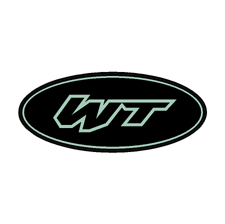 "WT" Rear Oval Emblem Overlays (Printed Series) - 2021 - 2023 Bronco Wildtrak - Speedlogix