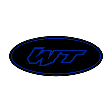 "WT" Rear Oval Emblem Overlays (Printed Series) - 2021 - 2023 Bronco Wildtrak - Speedlogix