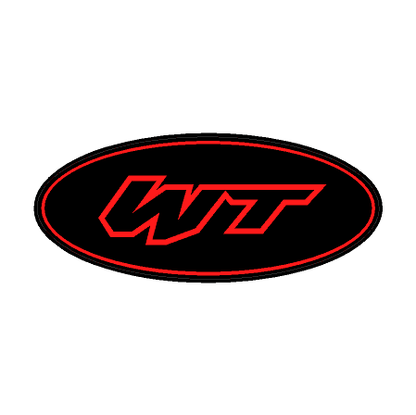 "WT" Rear Oval Emblem Overlays (Printed Series) - 2021-2023 Bronco Wildtrak