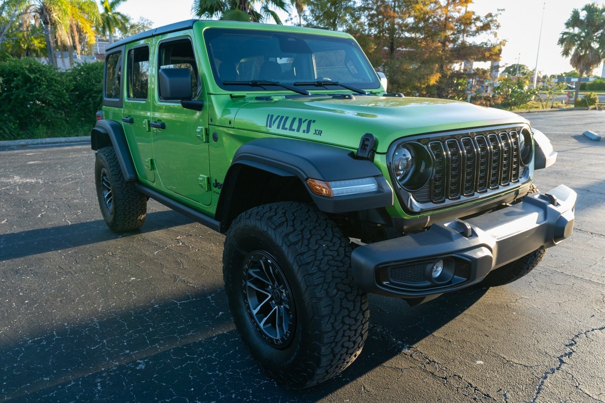 XR Stencil Style Hood Decals - 2022+ Wrangler Willys Xtreme Recon - Speedlogix