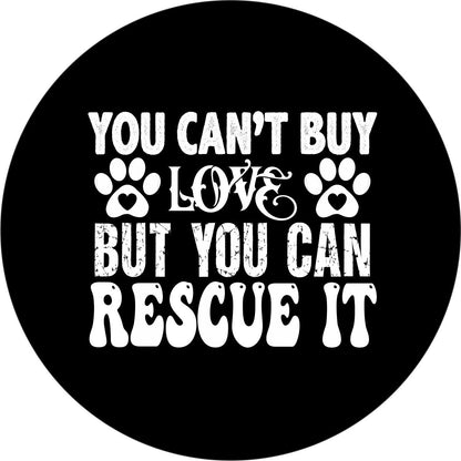 You Can't Buy Love But You Can Rescue It Bronco Spare Tire Cover - Speedlogix