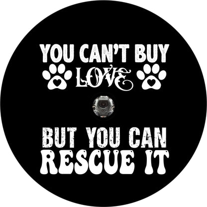 You Can't Buy Love But You Can Rescue It Bronco Spare Tire Cover - Speedlogix