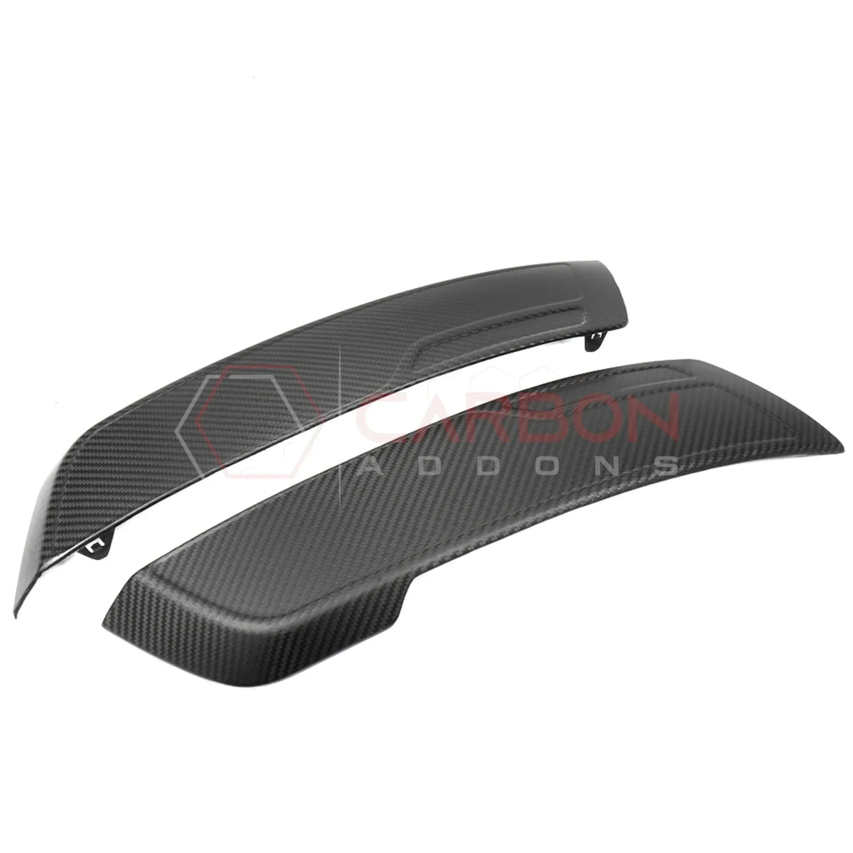 Real Carbon Fiber Rear Wheel Fender Flare Trim Insert For 2022–2026 Ford Bronco Raptor