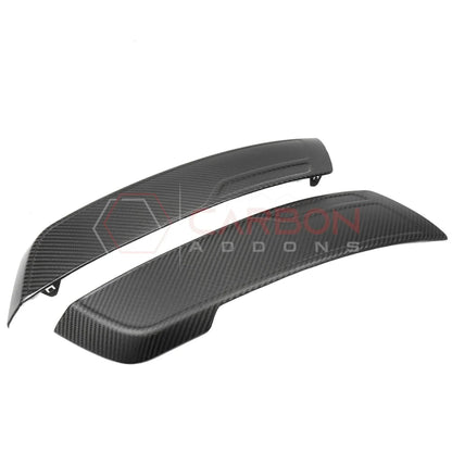 Real Carbon Fiber Rear Wheel Fender Flare Trim Insert For 2022–2026 Ford Bronco Raptor