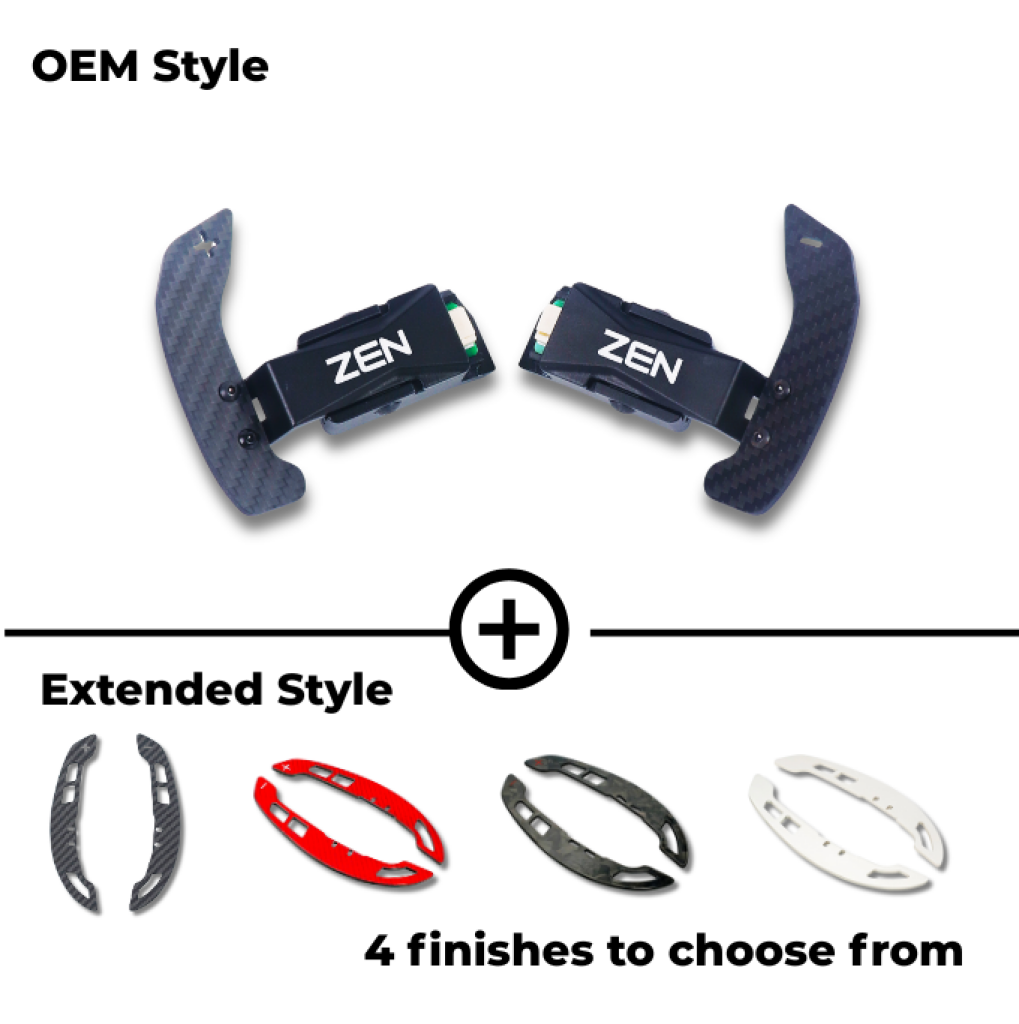 Zen Series™ Carbon Fiber Magnetic Paddle Shifters for 2018+ Toyota Camry
