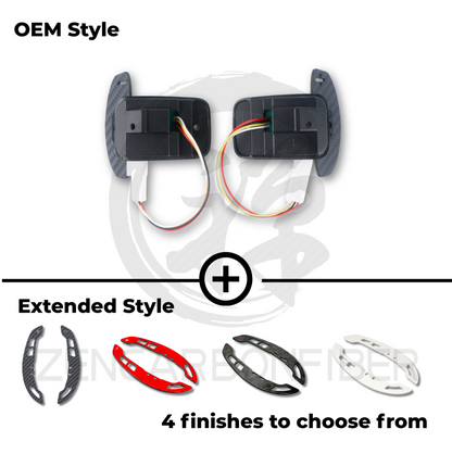 Zen Series™ Carbon Fiber Magnetic Paddle Shifters for 2022+ 11th Gen Honda Civic/Acura Integra