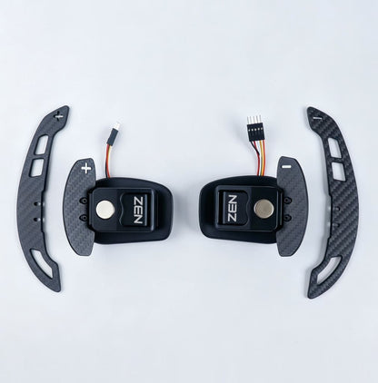 Zen Series™ Carbon Fiber Magnetic Paddle Shifters for Chevrolet C6 Corvette