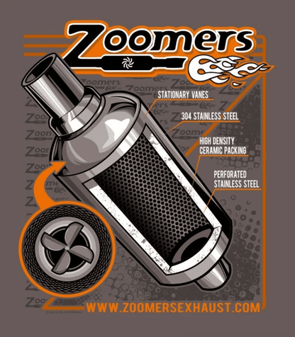 Zoomers Exhaust T-shirt - Speedlogix