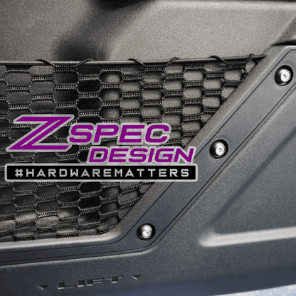 ZSPEC Interior Dress Up Bolts® Fastener Kit for '21+ Ford Bronco 2.7L, Stainless - Billet - Speedlogix