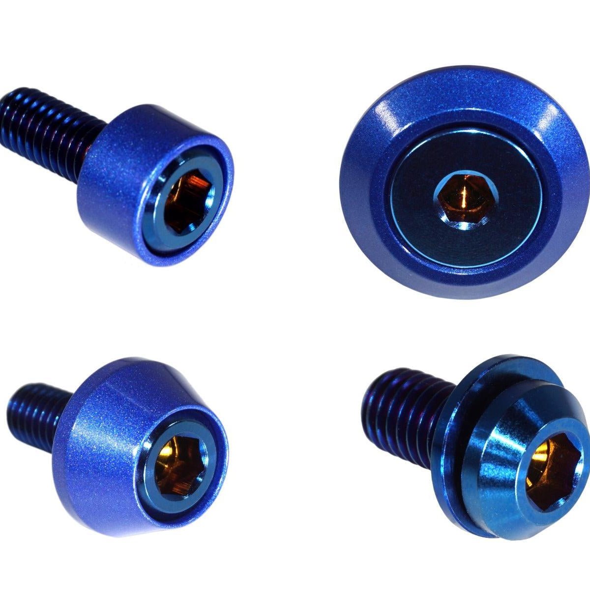 ZSPEC Interior Dress Up Bolts® Fastener Kit for 21+ Ford Bronco 2.7L, Titanium & Billet - Speedlogix