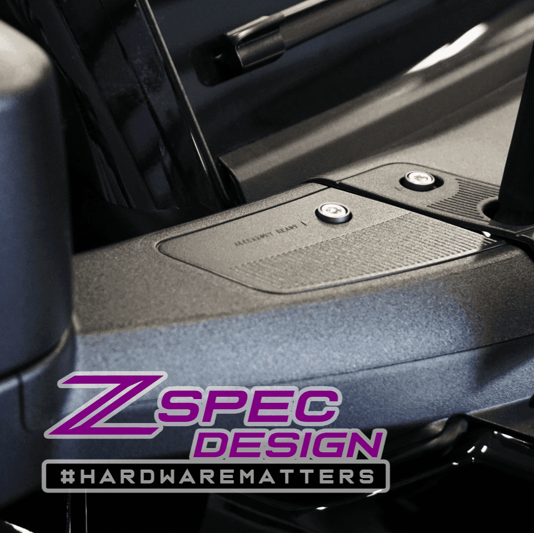 ZSPEC "Stage 3" Dress Up Bolts® Fastener Kit for '21+ Ford Bronco 2.7L, Stainless - Billet - Speedlogix