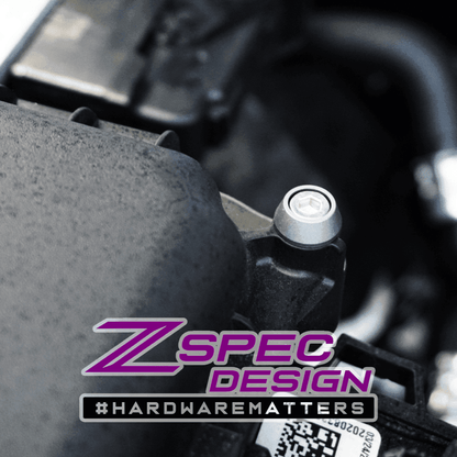 ZSPEC "Stage 3" Dress Up Bolts® Fastener Kit for '21+ Ford Bronco 2.7L, Stainless - Billet - Speedlogix