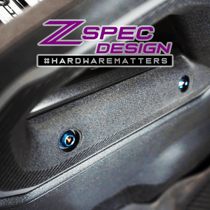 ZSPEC "Stage 3" Dress Up Bolts® Fastener Kit for 21+ Ford Bronco 2.7L, Titanium & Billet - Speedlogix