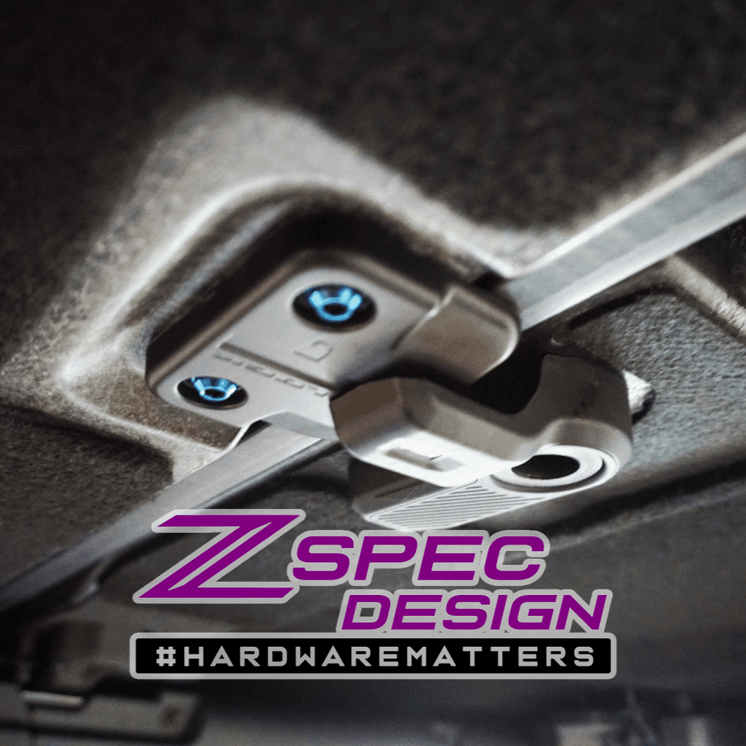 ZSPEC "Stage 3" Dress Up Bolts® Fastener Kit for 21+ Ford Bronco 2.7L, Titanium & Billet - Speedlogix