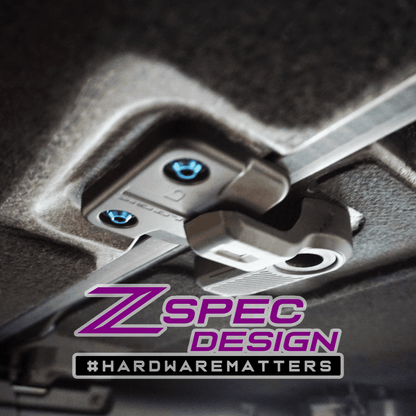 ZSPEC "Stage 3" Dress Up Bolts® Fastener Kit for 21+ Ford Bronco 2.7L, Titanium & Billet - Speedlogix