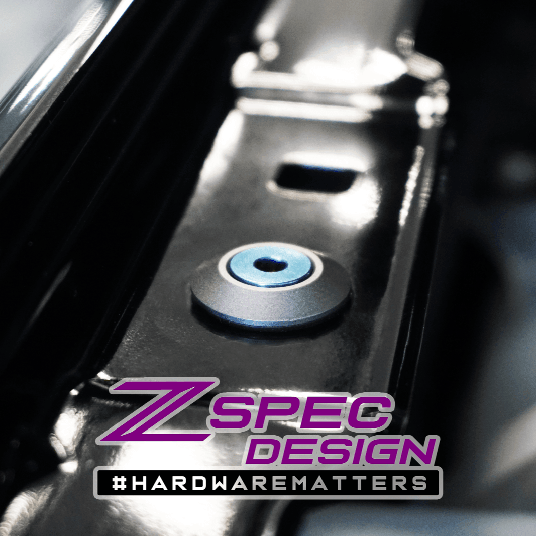 ZSPEC "Stage 3" Dress Up Bolts® Fastener Kit for 21+ Ford Bronco 2.7L, Titanium & Billet - Speedlogix