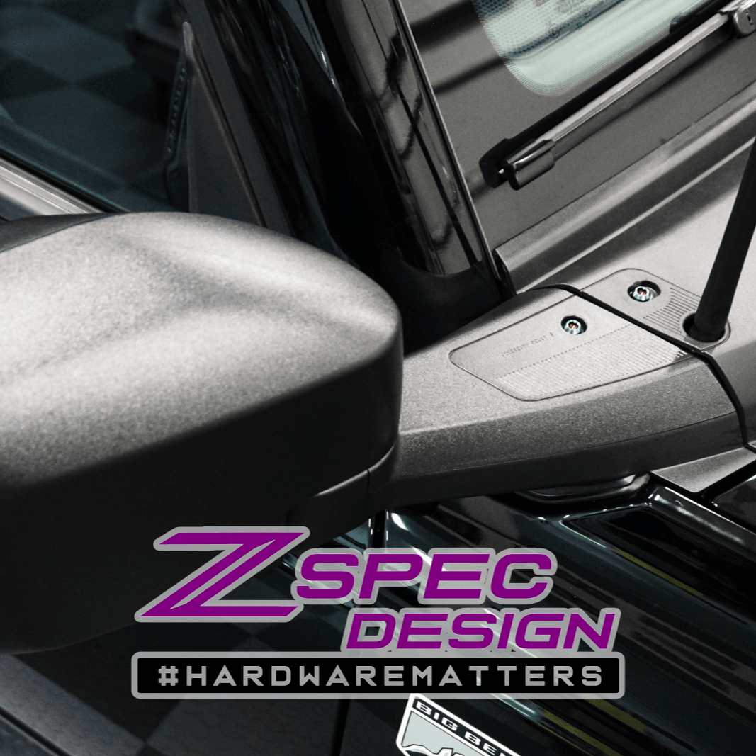 ZSPEC "Stage 3" Dress Up Bolts® Fastener Kit for 21+ Ford Bronco 2.7L, Titanium & Billet - Speedlogix