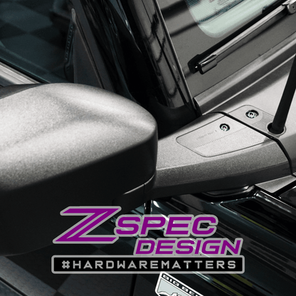 ZSPEC "Stage 3" Dress Up Bolts® Fastener Kit for 21+ Ford Bronco 2.7L, Titanium & Billet - Speedlogix