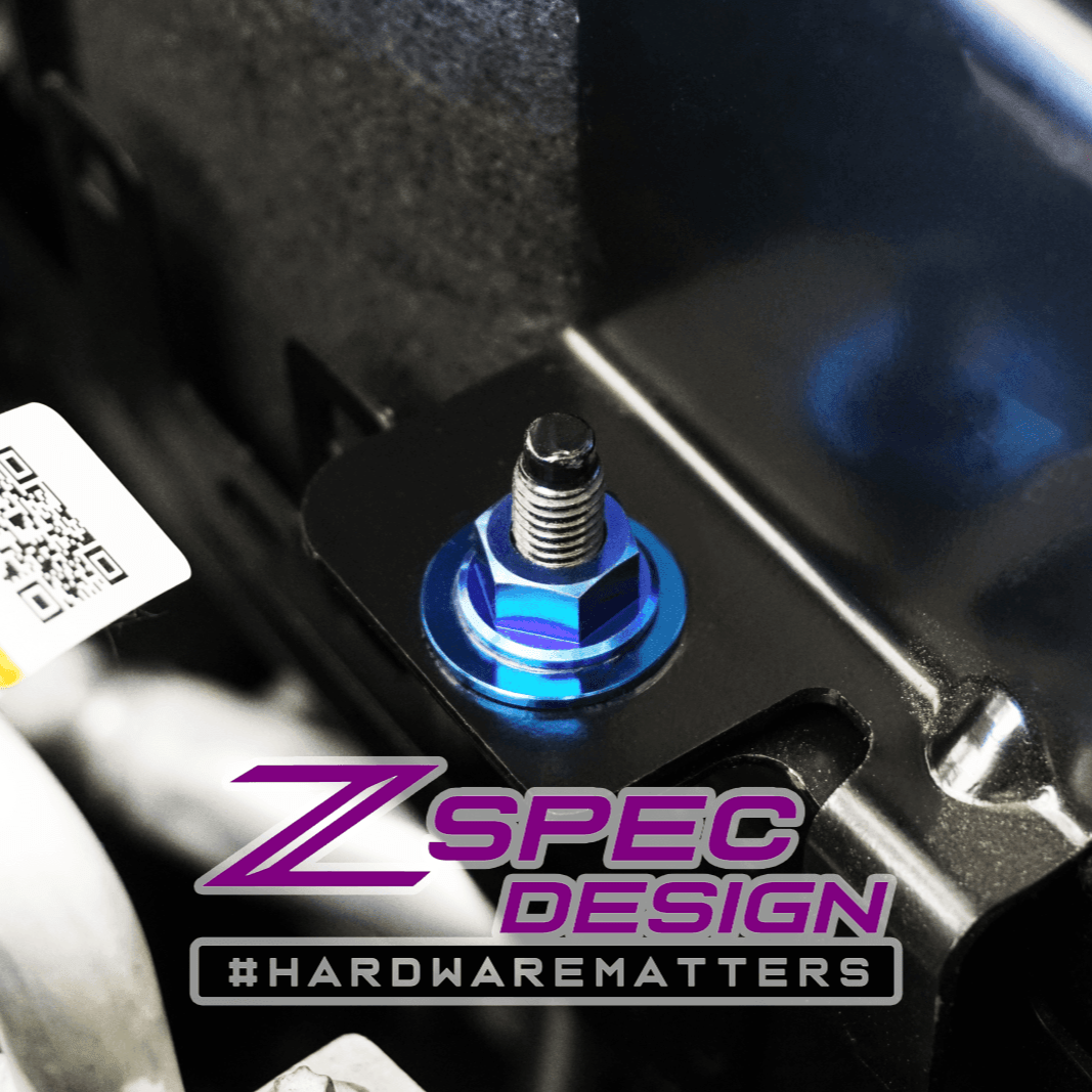 ZSPEC "Stage 3" Dress Up Bolts® Fastener Kit for 21+ Ford Bronco 2.7L, Titanium & Billet - Speedlogix