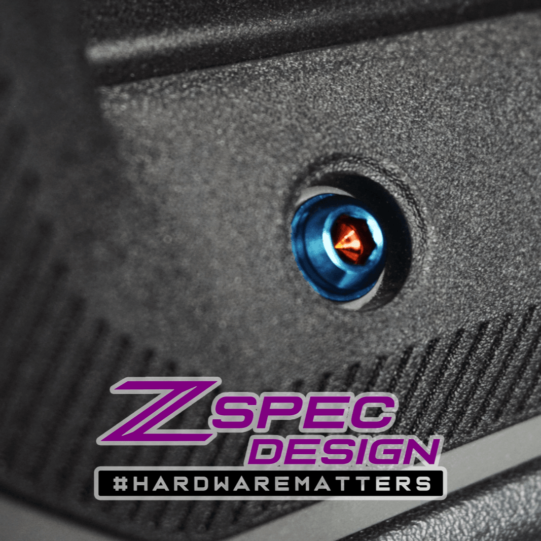 ZSPEC "Stage 3" Dress Up Bolts® Fastener Kit for 21+ Ford Bronco 2.7L, Titanium & Billet - Speedlogix