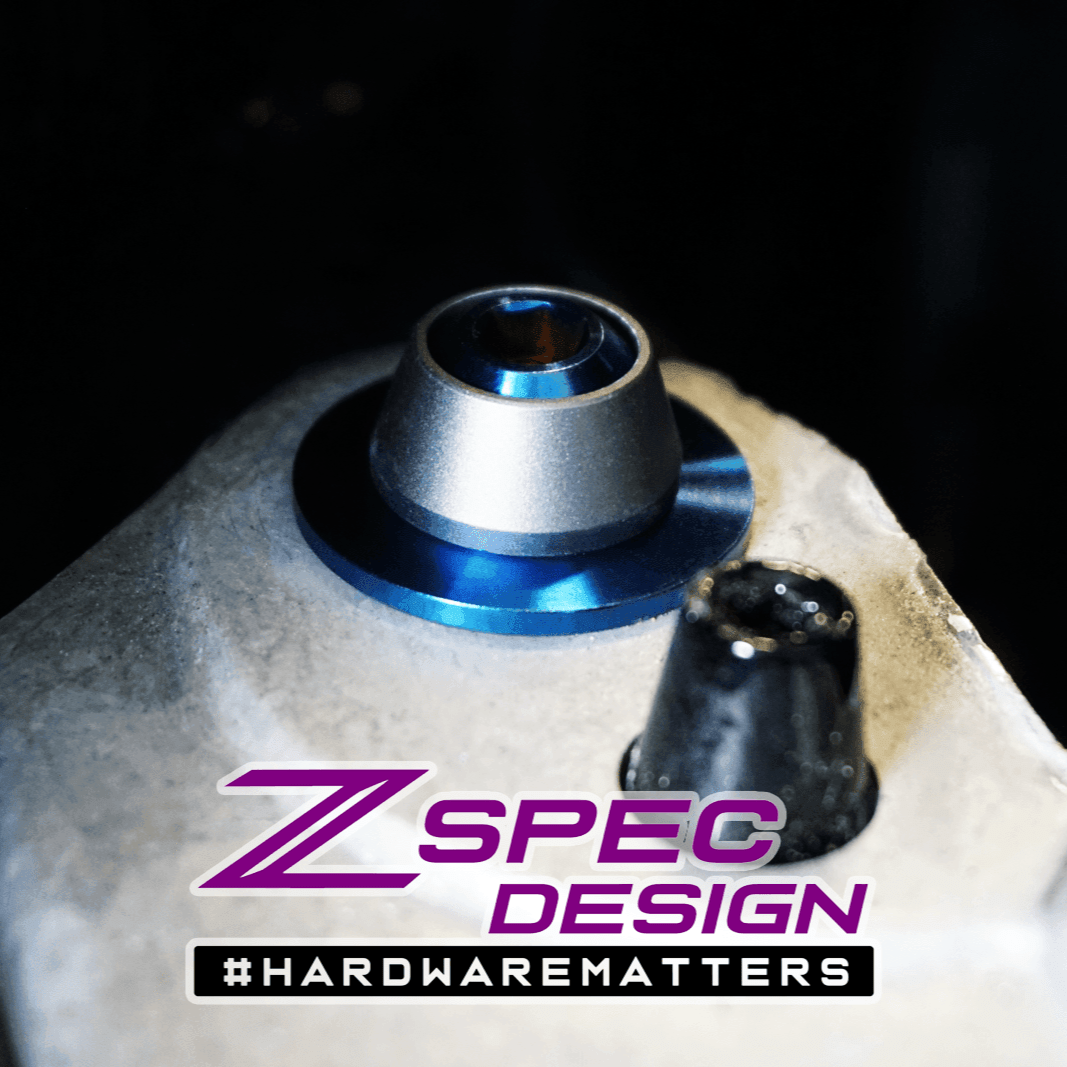 ZSPEC "Stage 3" Dress Up Bolts® Fastener Kit for 21+ Ford Bronco 2.7L, Titanium & Billet - Speedlogix