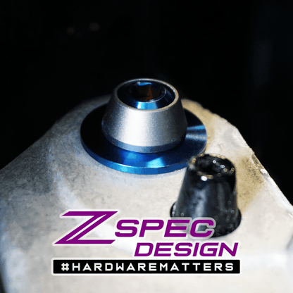 ZSPEC "Stage 3" Dress Up Bolts® Fastener Kit for 21+ Ford Bronco 2.7L, Titanium & Billet - Speedlogix