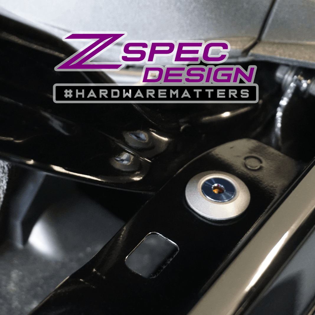 ZSPEC "Stage 3" Dress Up Bolts® Fastener Kit for 21+ Ford Bronco 2.7L, Titanium & Billet - Speedlogix