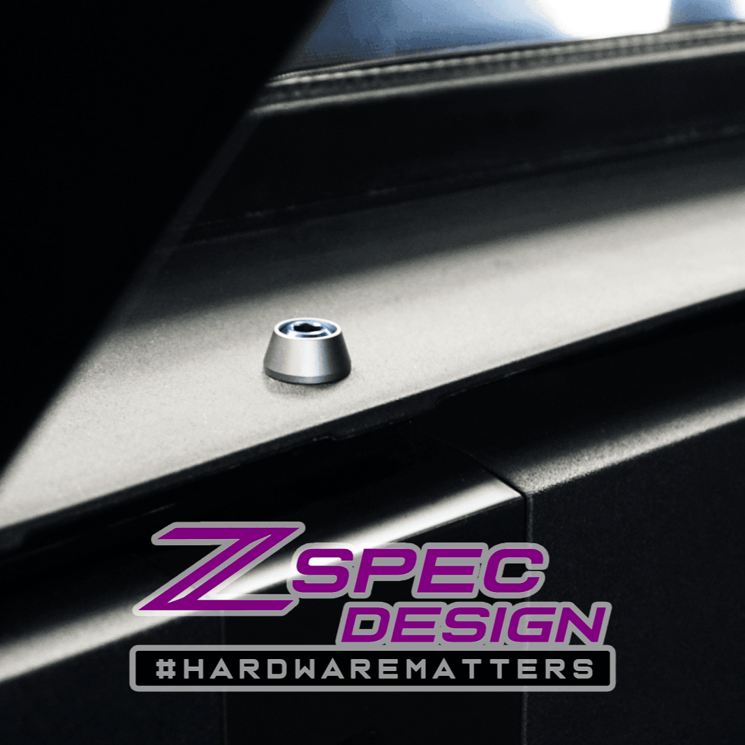 ZSPEC "Stage 3" Dress Up Bolts® Fastener Kit for 21+ Ford Bronco 2.7L, Titanium & Billet - Speedlogix