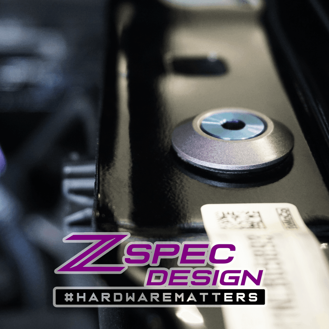 ZSPEC "Stage 3" Dress Up Bolts® Fastener Kit for 21+ Ford Bronco 2.7L, Titanium & Billet - Speedlogix